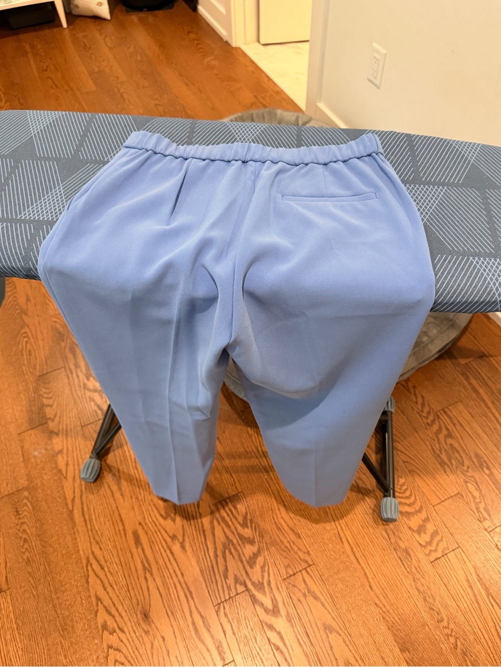 Theory Light Blue Womens Treeca Dress Pants - Picture 5 of 7